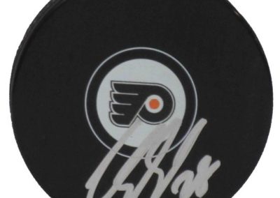 11. Calude Giroux Autographed Puck