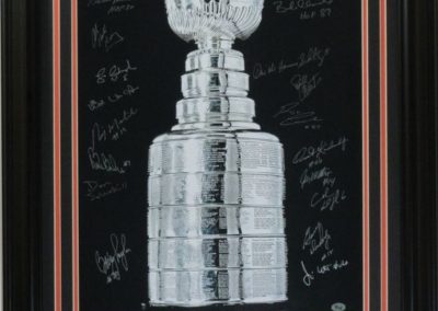 12. Flyers '74-'75 Stanley Cup 'Team' Autographed 16x20
