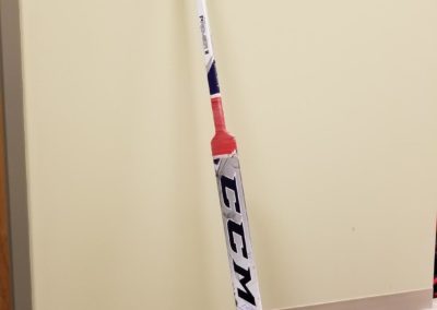 13-2 Braden Holtby (Washington Capitals Goalie) Autographed Game Used Stick